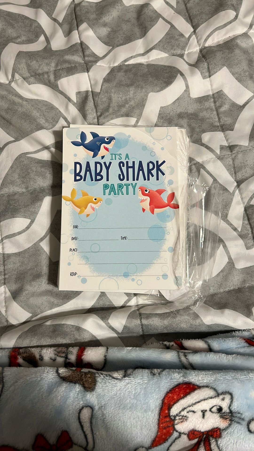 Baby Shark Invitations