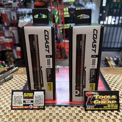COAST 1000 Lumens Rechargeable Light- $69EACH