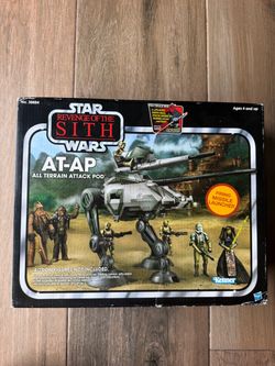Star Wars Vintage  AT-AP All Terrain Attack Pod by Kenner (Hasbro) (Factory Sealed /Never Opened )2011