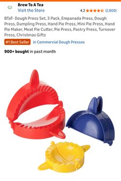 New In Box - Dumpling/Empanada Press - 3 sizes