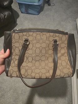 Coach brown purse