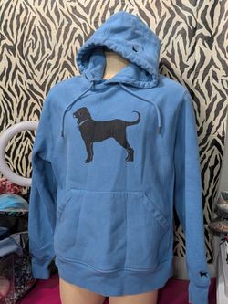 Black Dog Blue Pullover Hoodie