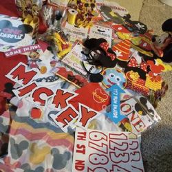 Mickey Mouse Birthday Stuff