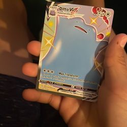 Ditto Vmax :5$ 320 Hp Real Pokémon Card