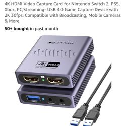 4K HDMI Video Capture Card