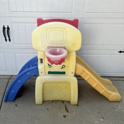 Toddler Climbing Tower Slide