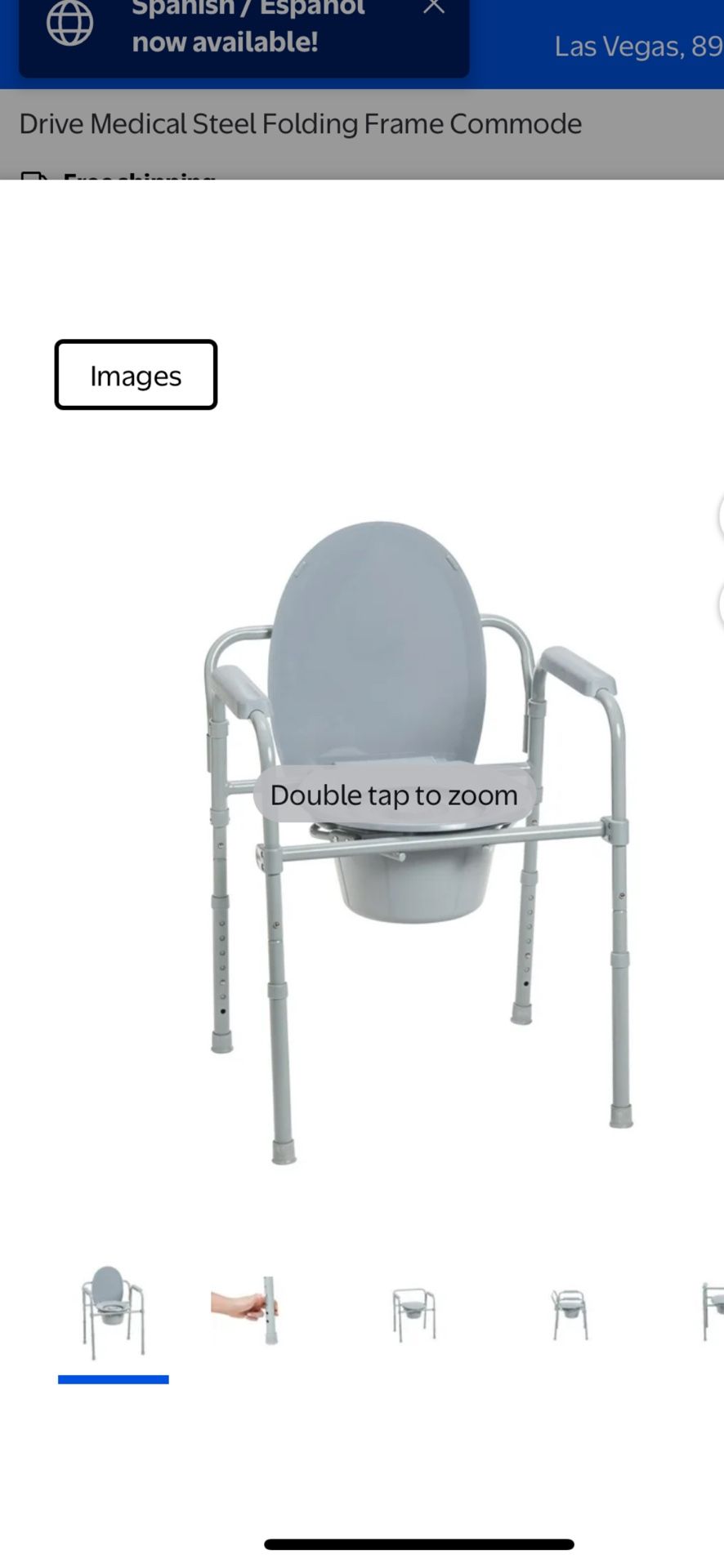 Folding Commode 