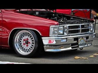 Rare Oldschool  Speedline 16in 5x114 Mesh lace wheels with custom polished lips
