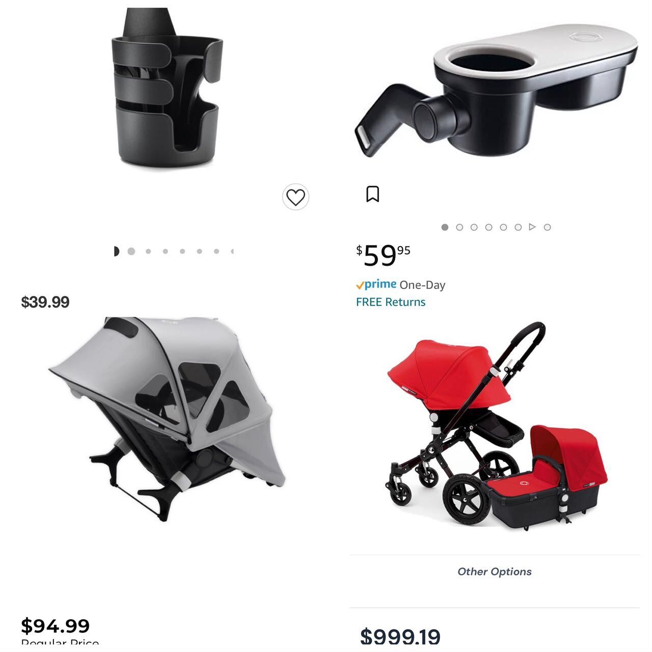 Bugaboo cameleon accessories deals
