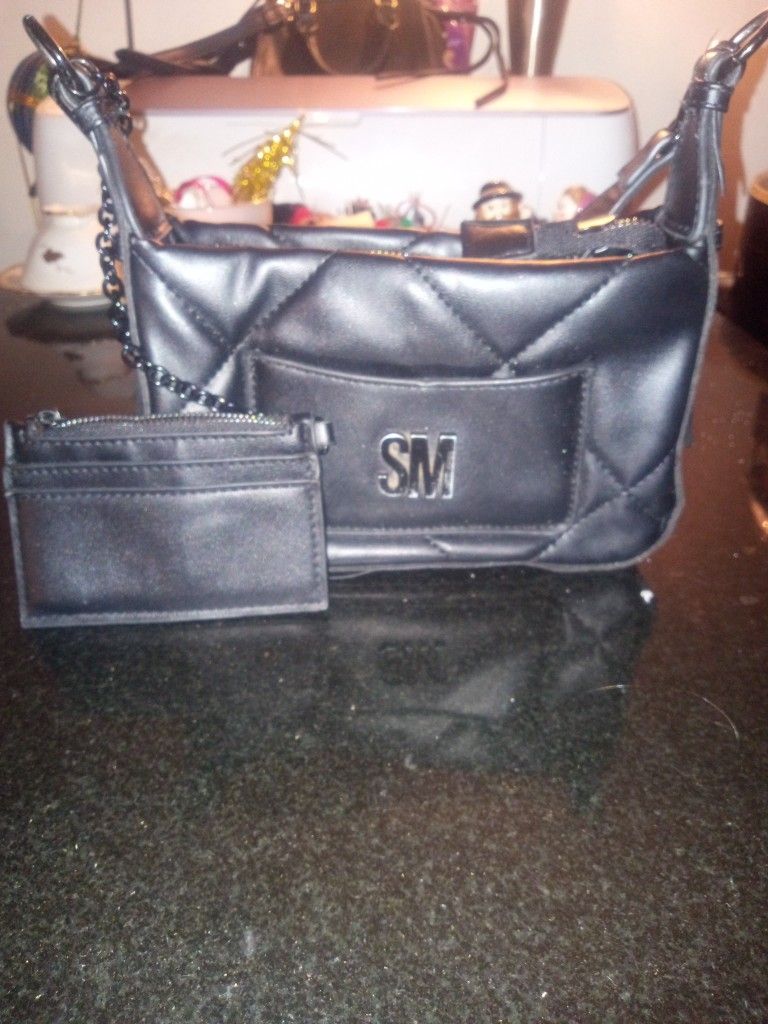 Steve Madden Black Handbag