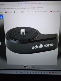 NEW SEALED edelkrone QuickRelease ONE – Universal 1/4" Quick Release Adapter – $59 OBO
