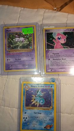 vintage Pokemon cards