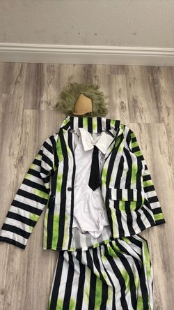 Beetlejuice adult costume Halloween Cosplay