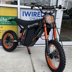 Tuttio Soleil 01 Electric Dirt Bike 40MPH E-Dirt Bike Financing Available! $10 To $100 Down Payment!