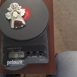 Large Handmade Sterling Silver Angel Pin