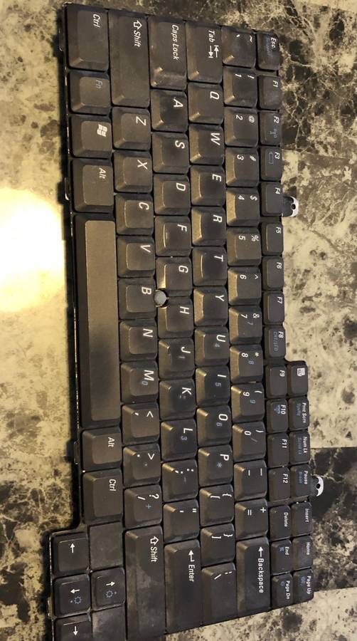 Keyboard- Model A025 KFRMB2 Series Dell Latitude D600 replacement oem 