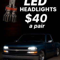 LED headlights 