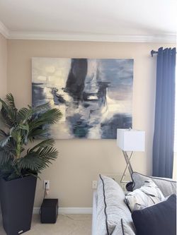 Large abstract wall art