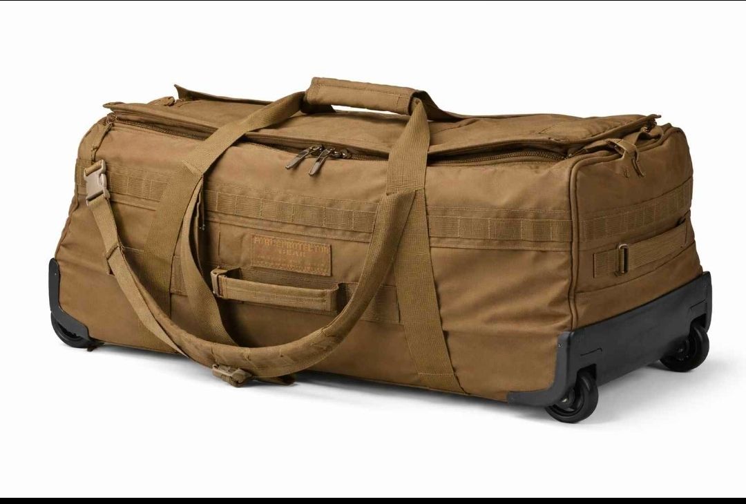 USMC Force Protector Rolling Deployment Bag Wheeled Tactical Large