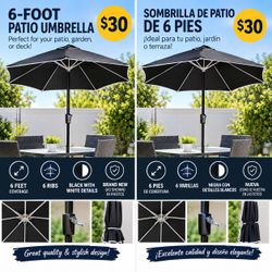 Patio umbrella