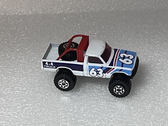 1981 Matchbox Super Fast #13 4X4 OPEN BACK Dunes Racer 63 Pickup Truck 1/64