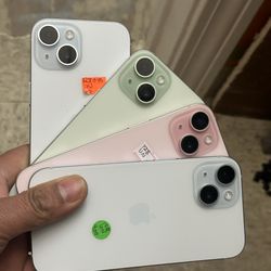 Factory Unlocked Apple iPhone 15 128gb, Sold with warranty