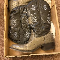 Ostrich Boots 