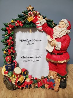 Holiday Frame Cadre de Noel 5" x 7"