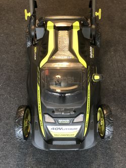 Ryobi RY40109 40V Lithium Ion Cordless Battery Walk Behind Push Lawn Mower for Sale in West Palm Beach FL OfferUp