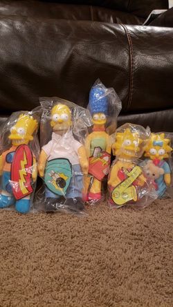 Vintage Simpsons dolls