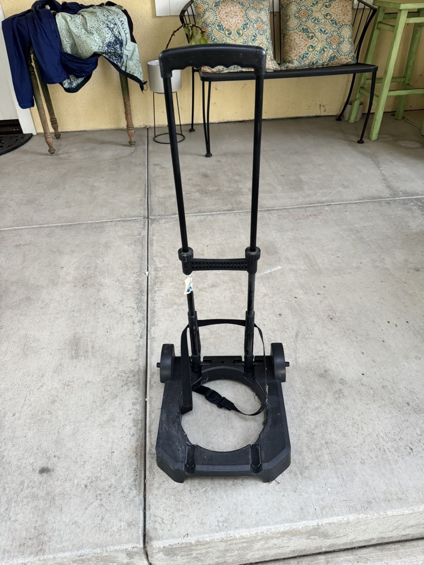 Folding Propane Cart