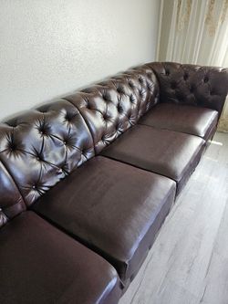 6 Seated Long Sofa