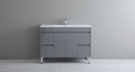 NEW ~ Modern PVC Bathroom Vanity - 48 inches