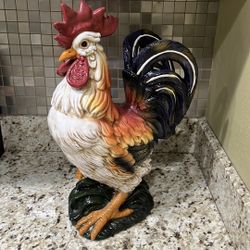 Ceramic Rooster