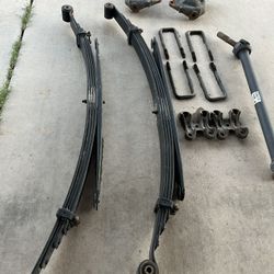 Leaf Springs,Spindles,Ubolts & Saddles, Frint Driveshaft For GMC 2500