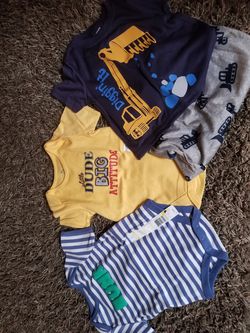 Boys 3-6 month new outfits