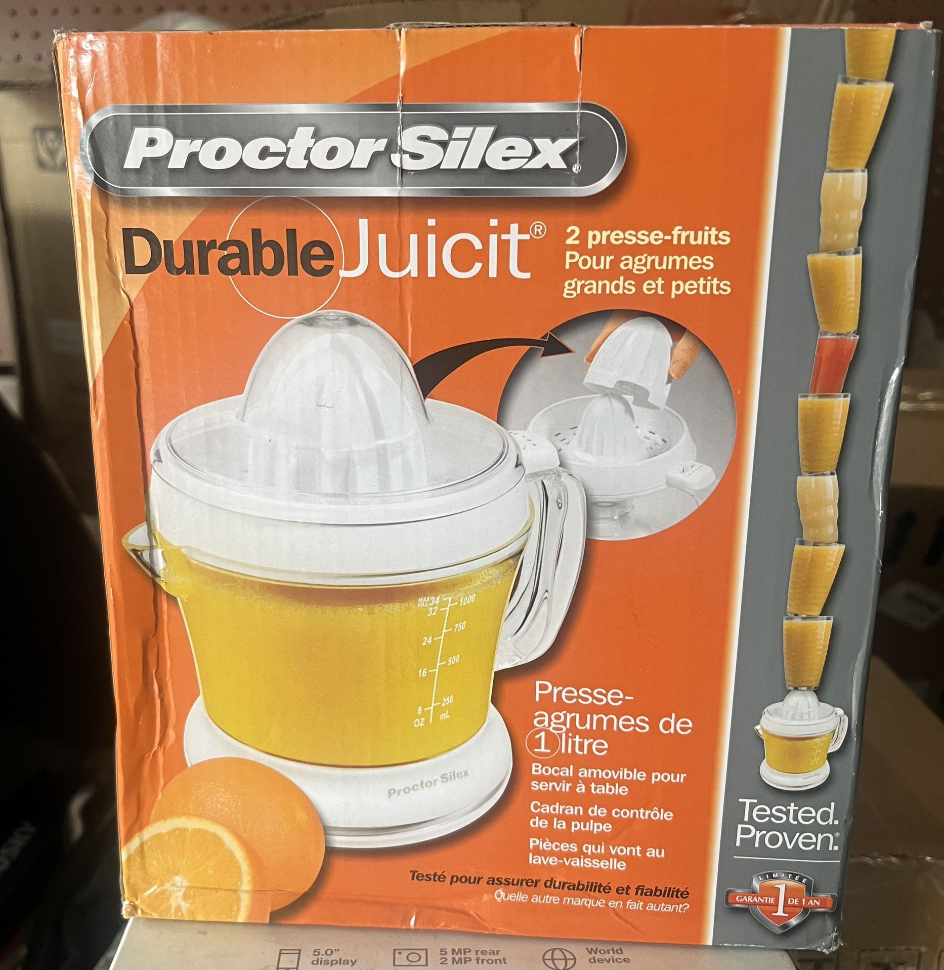 Proctor Silex Electric Citrus Juicer Machine, Large 34 https://offerup.com/redirect/?o=b3oubmV3