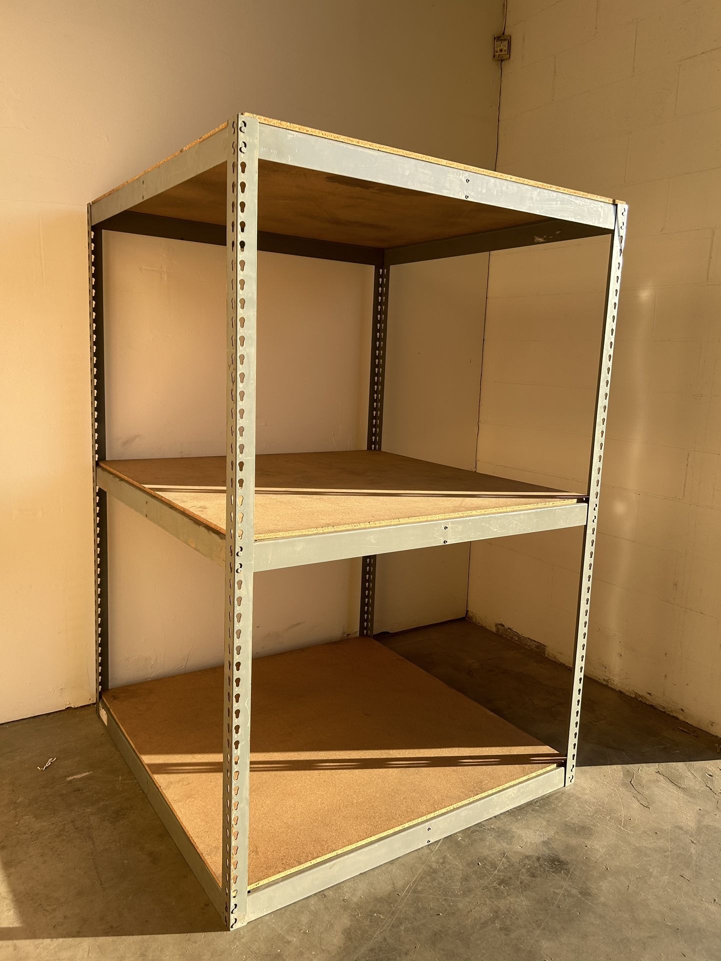 Storage Supply Warehouse Racks 48 in W x 48 in D 3 Tier Level Shelves Stronger Than Homedepot Lowes And Costco Delivery Available