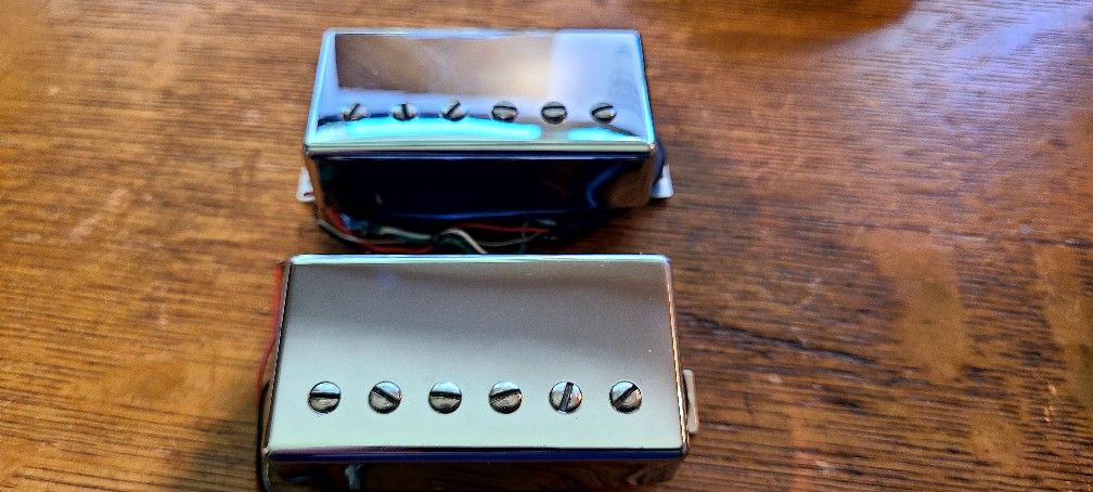 Pair Of Gibson 490's 5 Wire Humbucker Pickups
