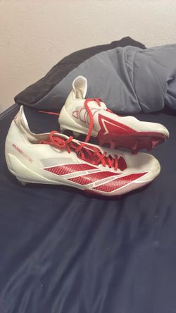 Adizero size 10 football cleats