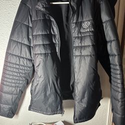 Under armor Puffy Coat With Official Thermal Club Logo UNWORN! GOT AND SAT IN CLOSET! $200 JACKET