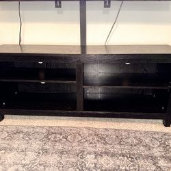 Black Tv Stand With Mount 