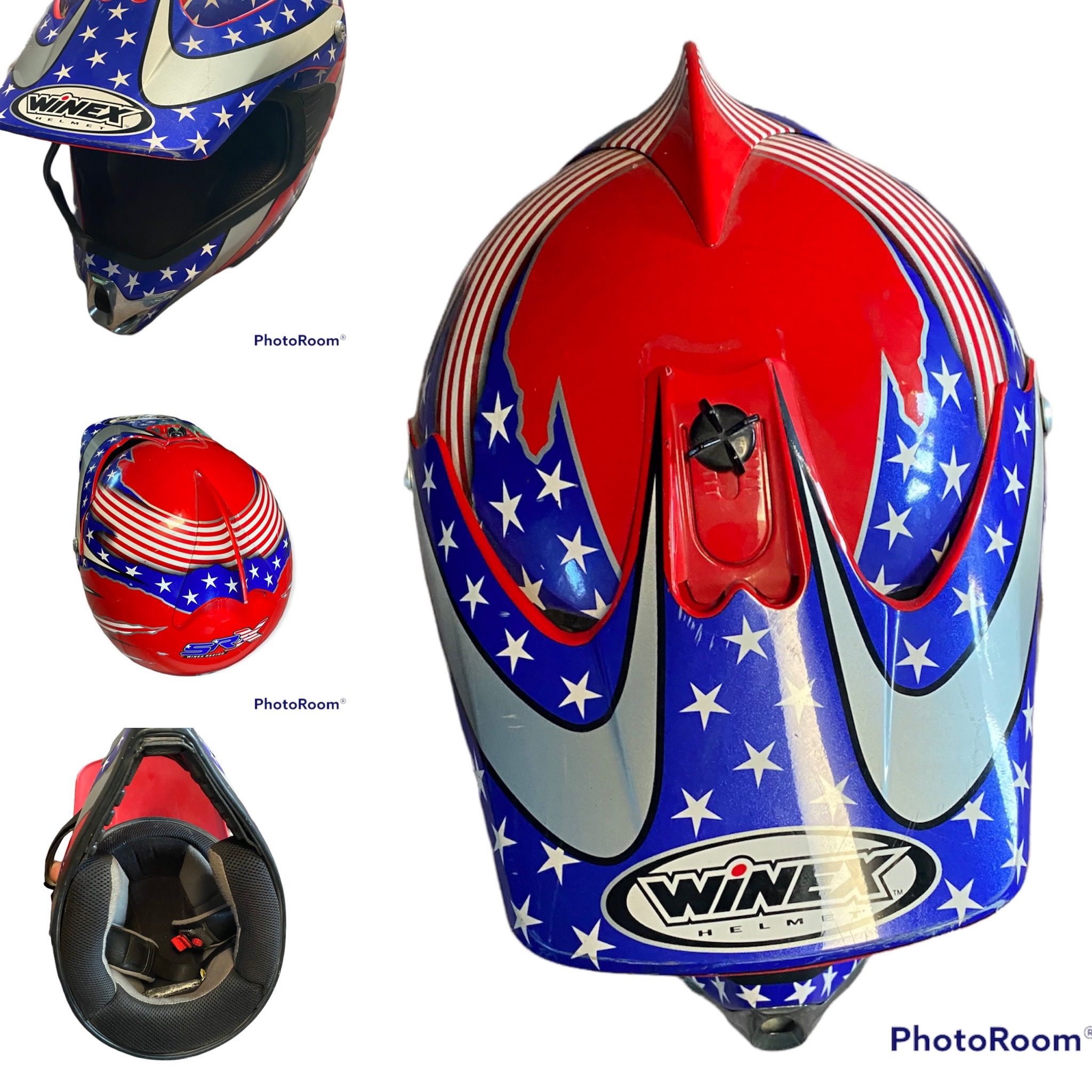 evel knievel motorcycle helmet for sale Brave Graphics Kit Tribute my name has been placed on millions of products Robbie Knievel Original Steve Kaufman