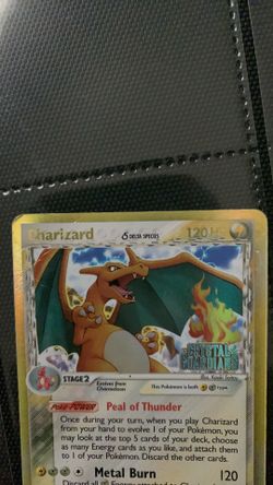 Charizard #4 reverse holo Pokemon crystal guardians