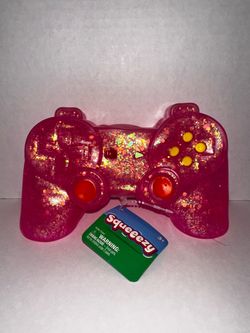 Squeezy squish toy pink controller brand new
