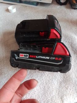 Milwaukee M18 fed lithium battery XP 2.0