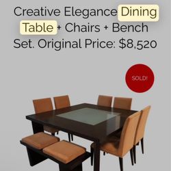 Square Dining Table