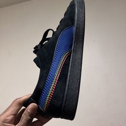 Puma Suede Triplex Dazed (black-bluemaxing-sblz) Size 14 US Men