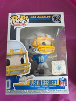 Funko Pop! Justin Herbert #162 LA Chargers NFL – New in Box