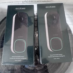 NEW ecobee Smart Doorbell Camera (Wired) - 2 Available